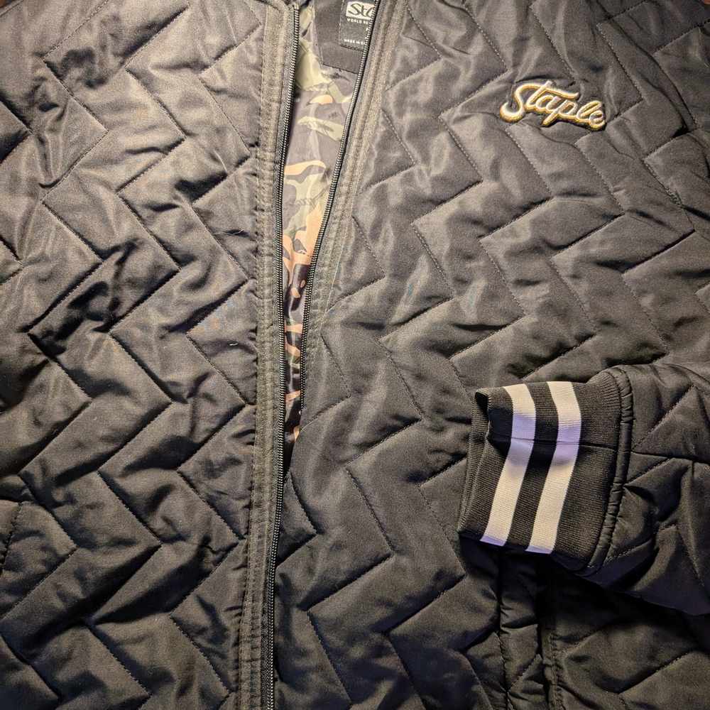 Staple Black Quilted Jacket
